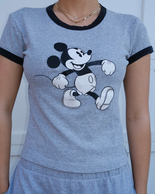 Vintage Mickey Mouse Baby Tee