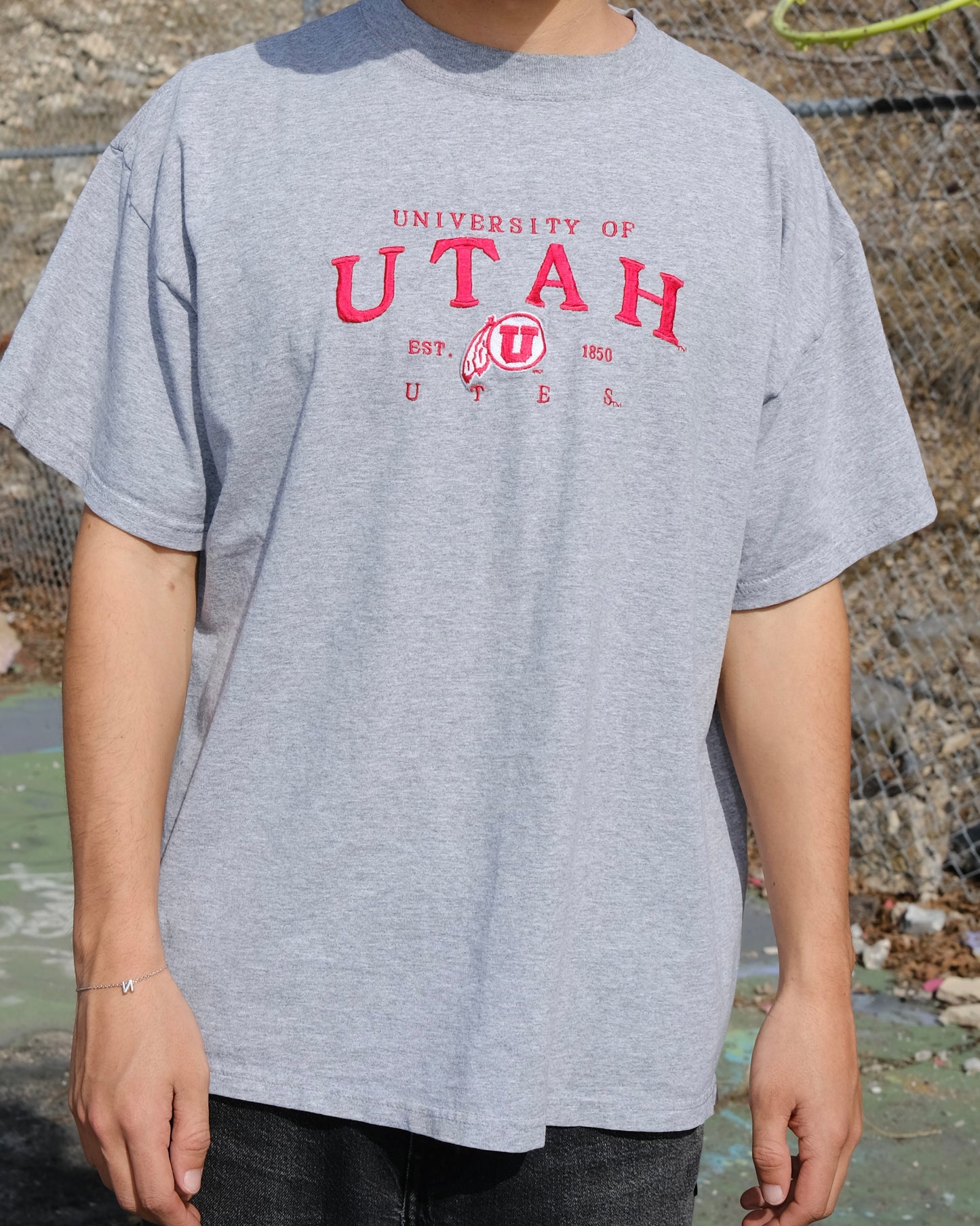 University of Utah Grey Tee