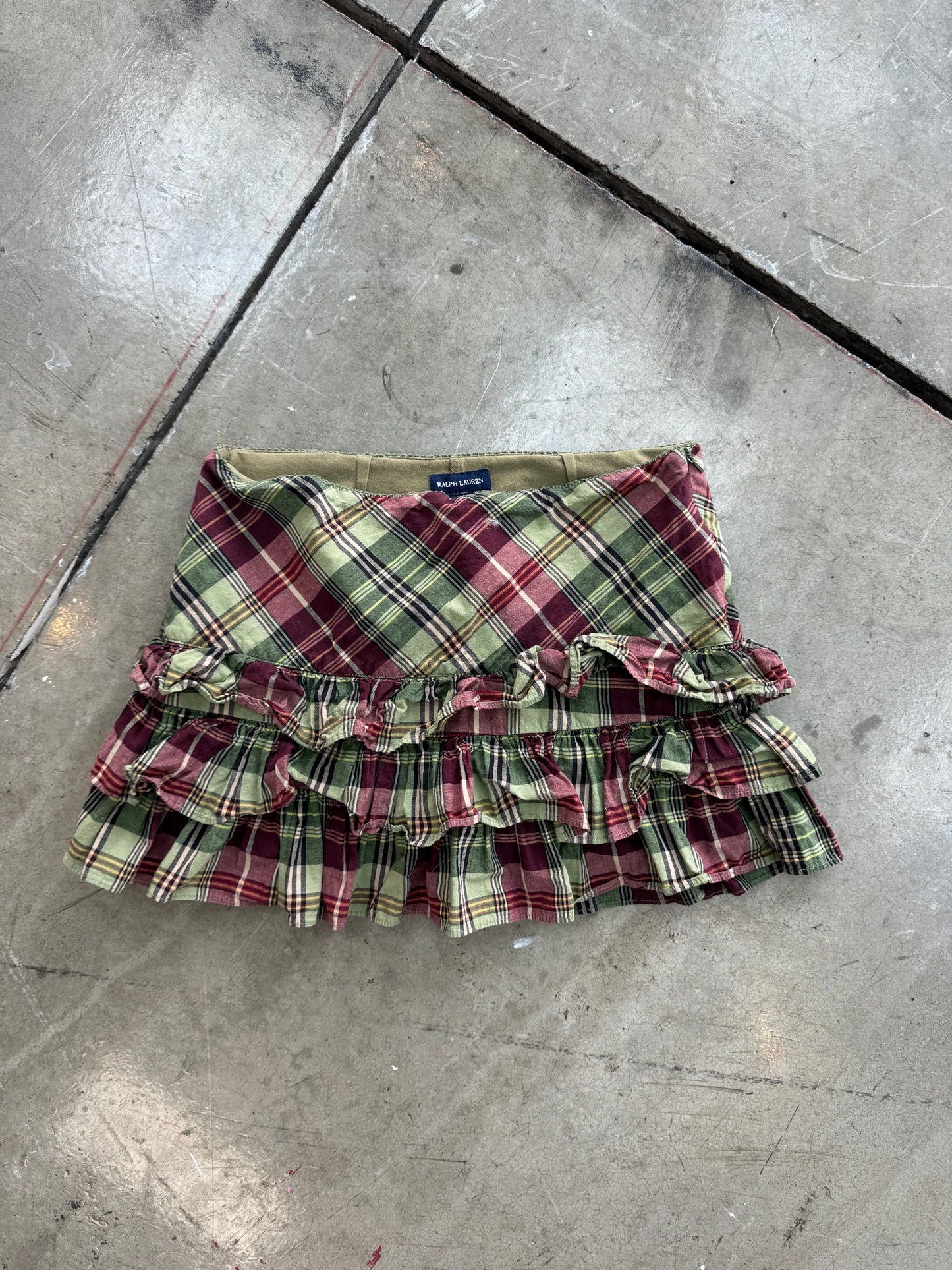 Ralph Lauren mini plaid skirt