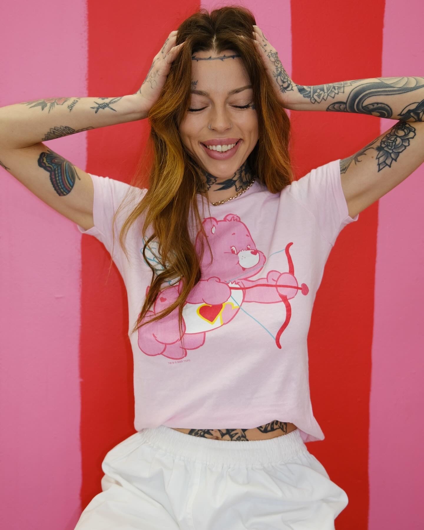 Care Bears Cupid tee